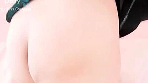 😍 Asian student sneaks in skirt rides juicy pussy cowgirl creampie on friend's bed! 💦