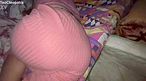 Teocleopatra's Abusive Stepdad Sneaks Night Fucks On Babysitter Tits Armpits