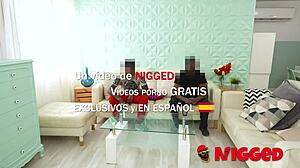 luc ia bianco shows up as the cleaning lady but ends up deepthroating monster cock bent over with her big natural tits bouncing