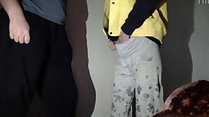 stepmom watches my masturbation then we fuck hard together