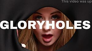 step-dad teases british redhead teen to hard orgasm edge