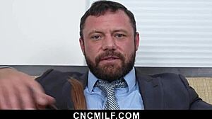 freeuse milfs bend over ride and suck dad before his big interview