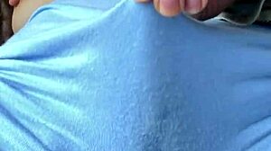 Aussie milf Charlotte Star soaks gym shorts with wet pussy orgasm!