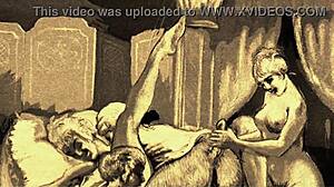 Meine heiße Vintage-Sammlung mit behaarten Fotzen