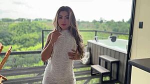 Colombian cutie vs nath gomez monster cock 🔥🍆💦