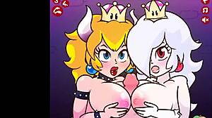Bowsette And Boosalina Take Massive Facials In Super Hot Pov Action!