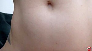 My redhead girlfriend teases pink pussy and feet till I cum easy?