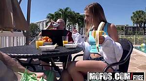 Mofos Spinner Sydney Cole's Wet Pussy Banged on Beach POV