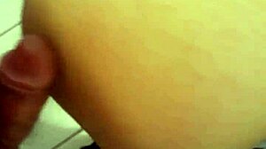 brunette couple unleashes passion in quick steamy cum-filled encounter