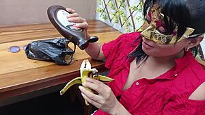 i couldn't resist giving my neighbor that sweet chocolate surprise blowjob