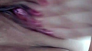 Horny brunette wakes craving intense morning ass play