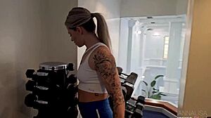 i train steve mori gym fuck first time