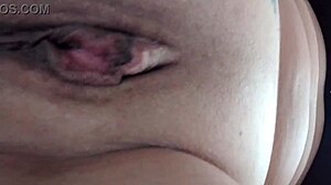 Horny brunette wakes craving intense morning ass play