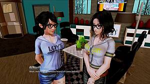 harem hotel episode 76 game night heats up