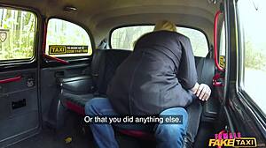 George Pounds My Pussy While Massive Tits Bounce in Taxi