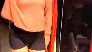 hot desi coed strips for erotic naked ass dance