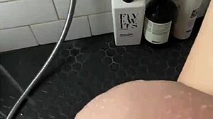 Nadia Ali's Luxury Saudi Arabian Step-Sis Strips Teases Squirts in LA Shower Compilation