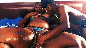 she begs him to fuck her hard like his own girlfriend every time