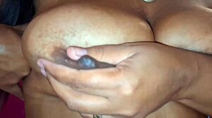 lactating wife biquinhos milk hunger anal tease