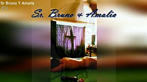 COLOMBIAN SUB AMALIA GETS BOUND AND SPANKED HARD IN BDSM SESSION!