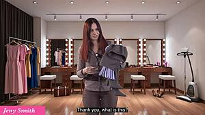 Jeny Smith flashes pussy masturbating publicly as secret side gig