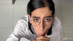 will alicia trece's anal dildo bent over seal the secretary job?