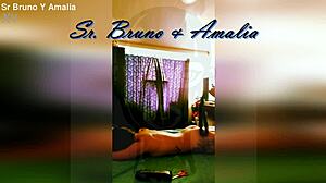 Sub colombiana Amalia amarrada e apanhando palmadas forte em sessão BDSM!