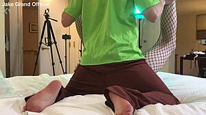 Shaggy Pounds TS College Student's Tight Ass