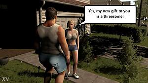 oh man my birthday threesome with blonde big tits in 3d was insane!! cock pounding missionary madness everywhere