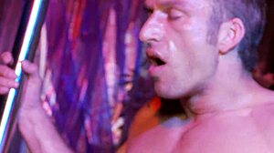 Naudia Nyce Fingers Shaved Pussy in Bath Before Bent-Over Doggystyle Pounding and Facial