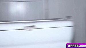 hey girls, ever shared a throbbing toy cock like this?