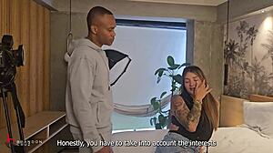 Big-Ass Colombian Salomé Gil Pays BBC Debt With Brandon Cruz Creampie