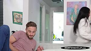 Best friend ebony wife august skye horny wet pussy fuck