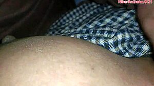 i tease stepmom boobs then suck her hard nipples