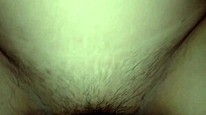 Shaved tight pussy creampied hard by pretty friend's cock