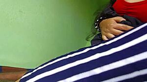 beautiful indian college girl rides boyfriend's cock tight