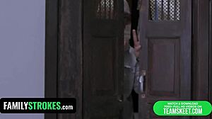 WHAT!? Cute BUBBLE BUTT STEPSIS Athena Fleurs BAKES More THAN COOKIES! ~FAMILYSTROKES