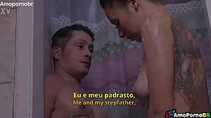 Brazilian Teen Daddy's See-Through Sheer Tease in Class