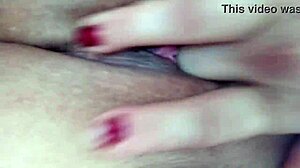 Horny brunette wakes craving intense morning ass play