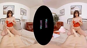 imagine riding vrallure's perfect valentine doll in her sexy outfit