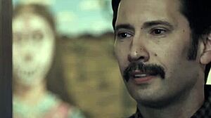 imagine big tits teen babysitter joining milf for hubby threesome pounding