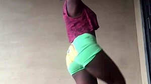 crazybitch shakes her juicy big ass wildly outdoors everywhere she goes