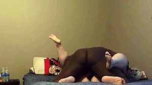 bbw mature wife cheats missionary fat pussy black cock lover