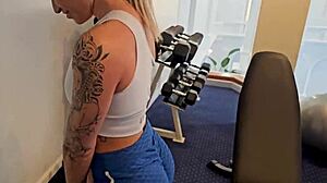 i train steve mori gym fuck first time