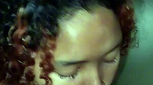 Passionate Brazilian Couple Bathroom Fuck Craves Mouth Cumshot