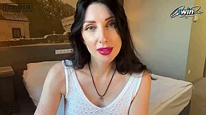 intriguing encounter with girlfriend's alluring stepmom unfolds unexpectedly