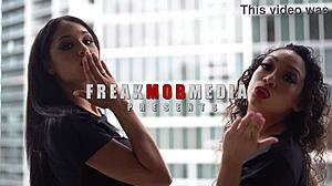 Camila Cortez and Sarah Lace TWERK those juicy asses!