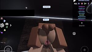 Rich Gringa Fucked Hard In Roblox Porn Game