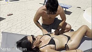 stranger wrecked my ass right after that teasing massage