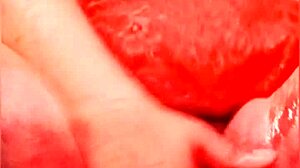 chubby queen5's naughty bbw tits n lipstick mastubation closeup